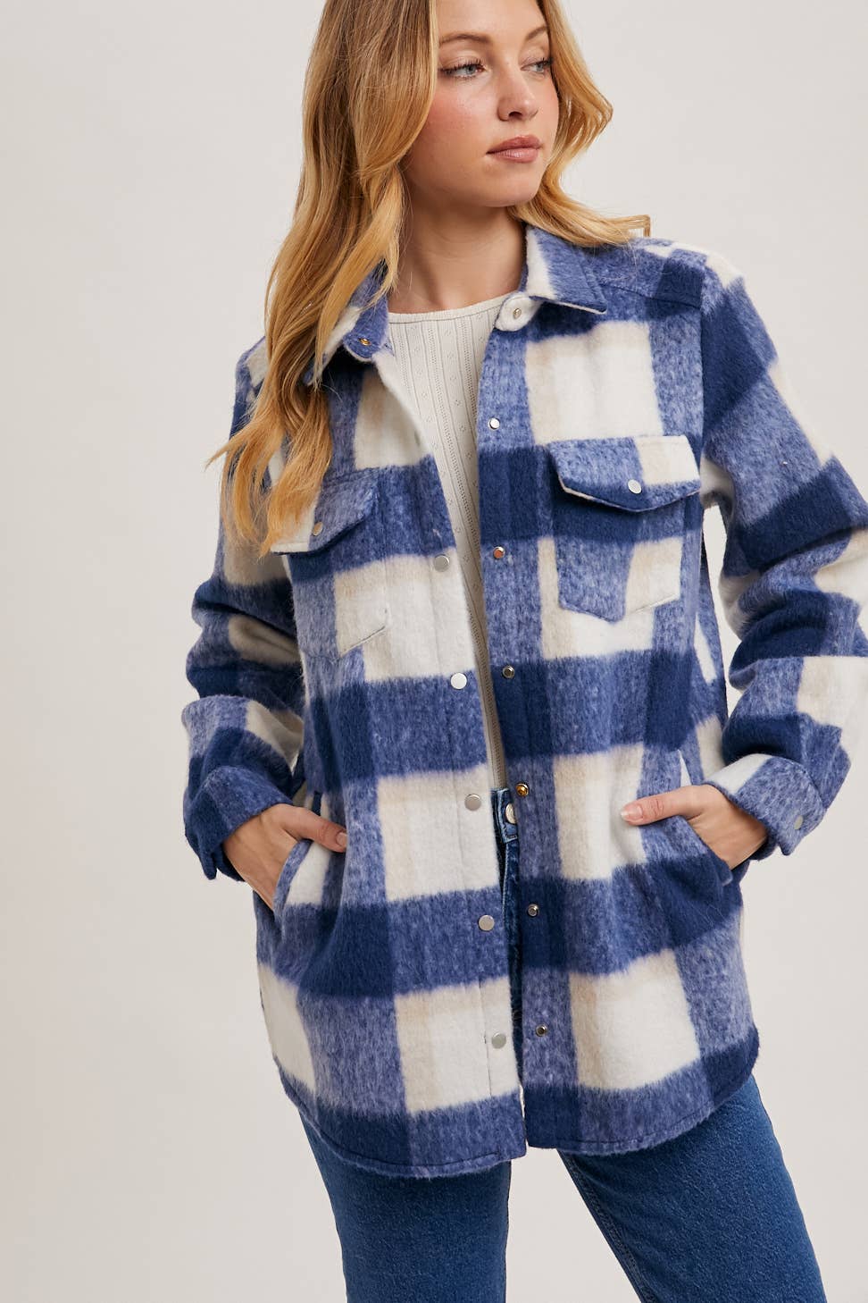 Gina Flannel Shacket