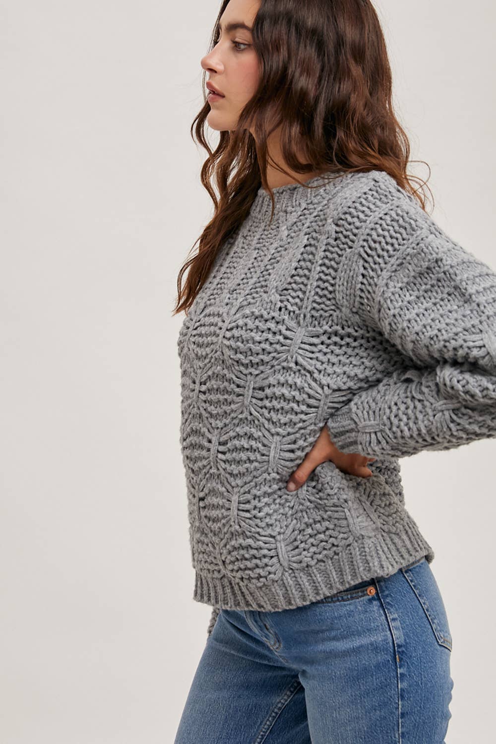 Gracie Cable Knit Sweater