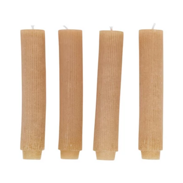 Unscented Pleated Candle Set
