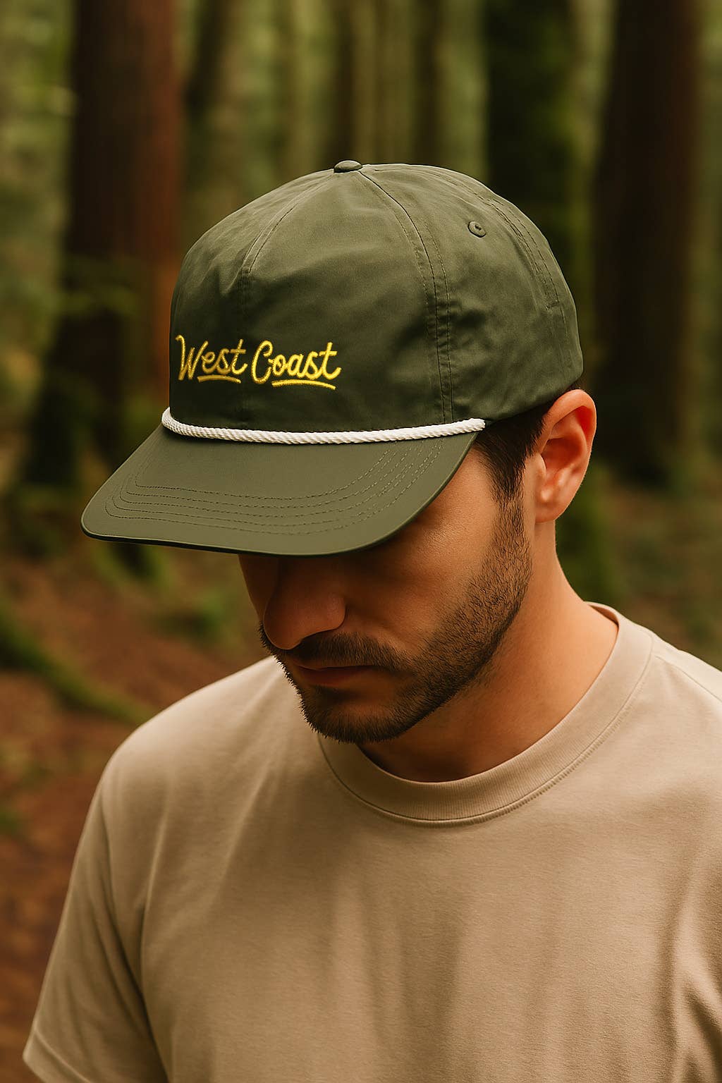West Coast Script Rope Hat