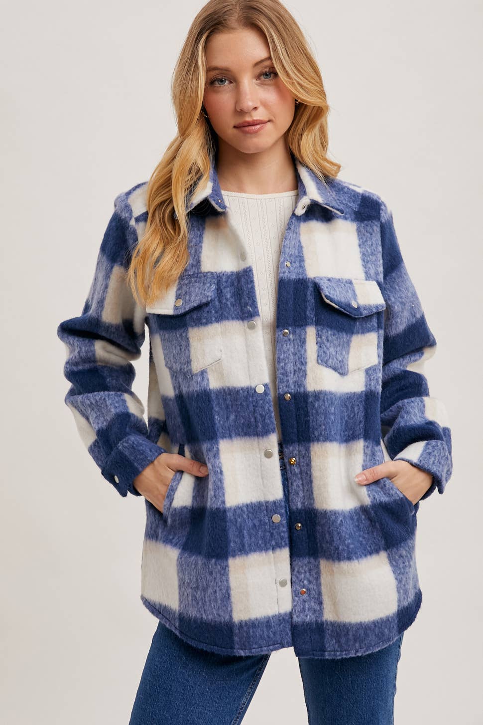 Gina Flannel Shacket