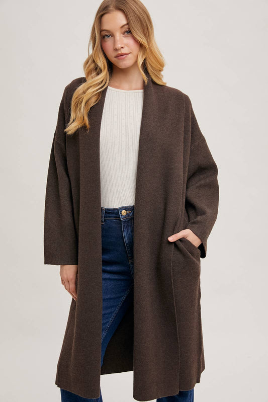 Rylee Open Front Cardigan