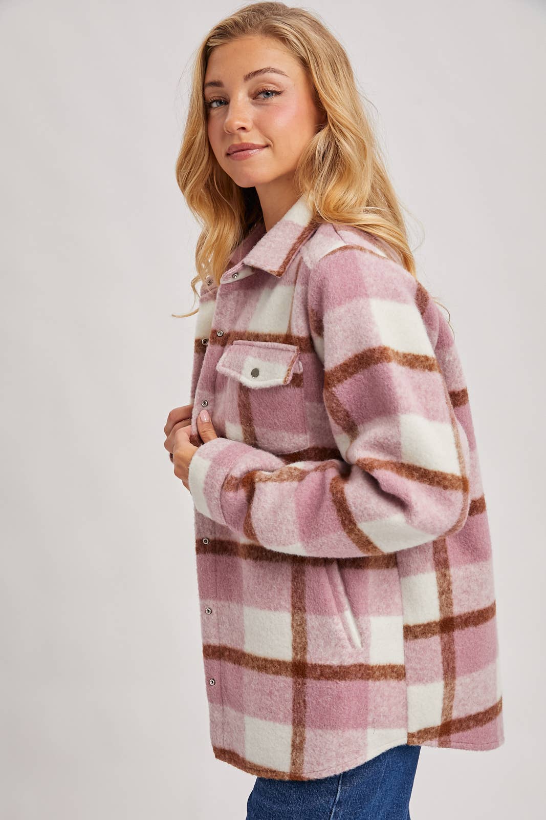 Gina Flannel Shacket
