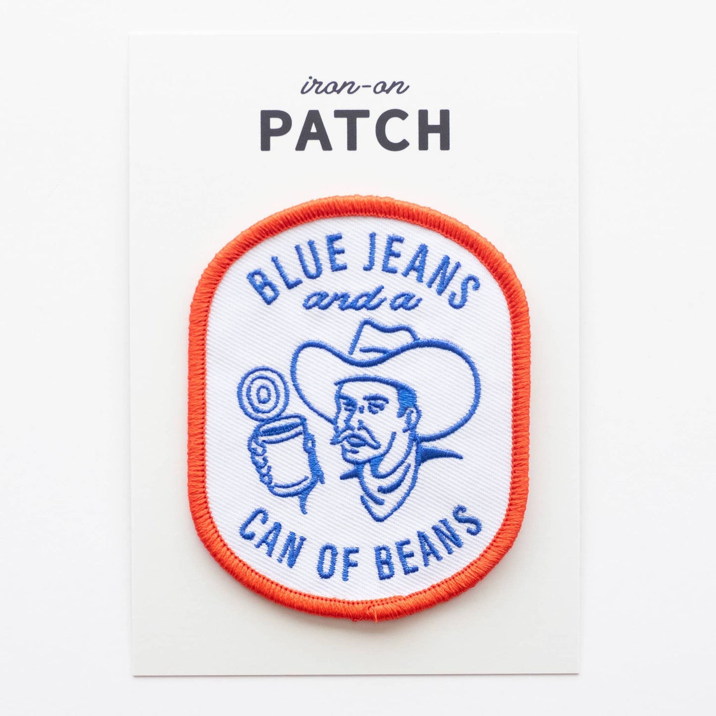 Blue Jeans and a Can of Beans Patch