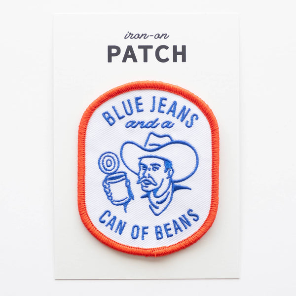 Blue Jeans and a Can of Beans Patch