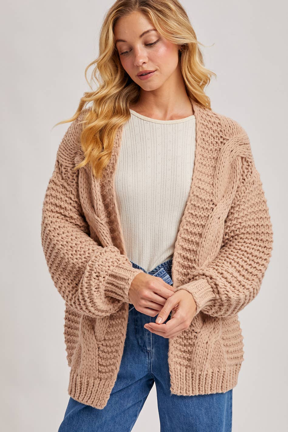 Rosa Chunky Knit Cardigan