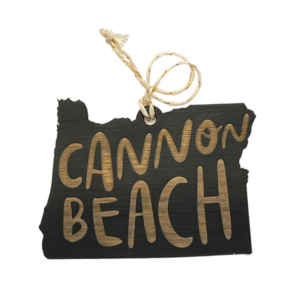 Cannon Beach State Ornament
