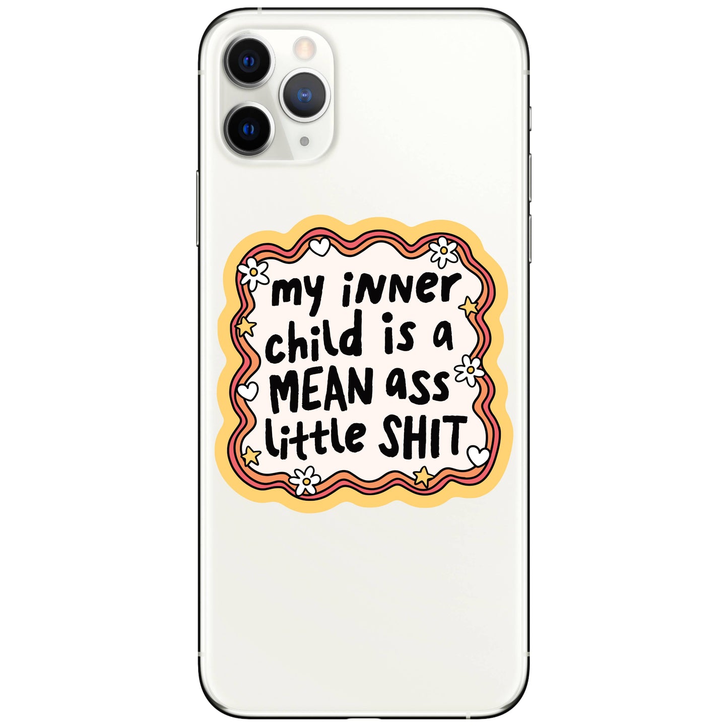 Inner Child Little Shit Vinyl Sticker