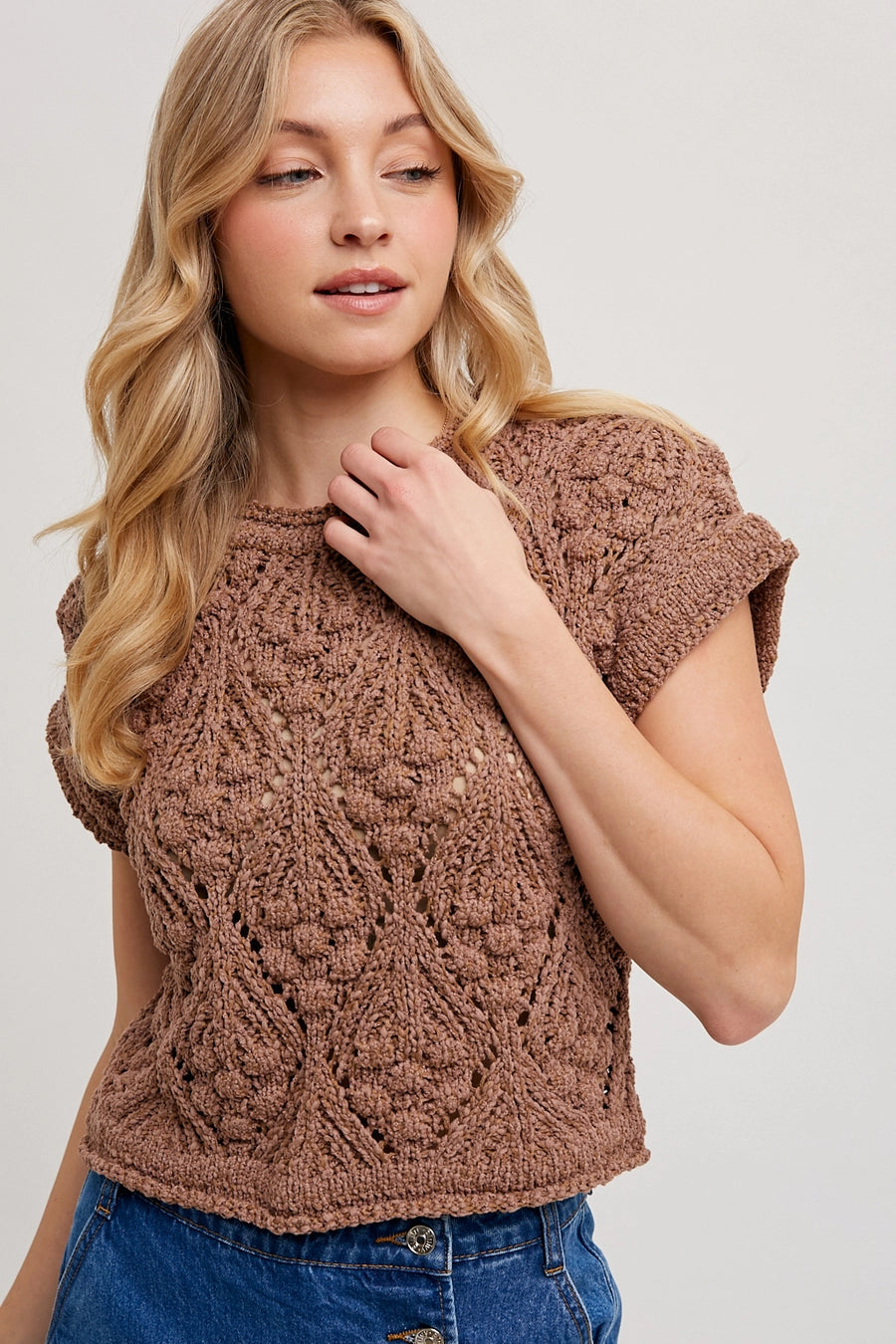 Morgan Knit Pullover Sweater