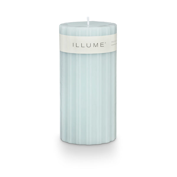 Fresh Sea Salt Pillar Candle | Medium