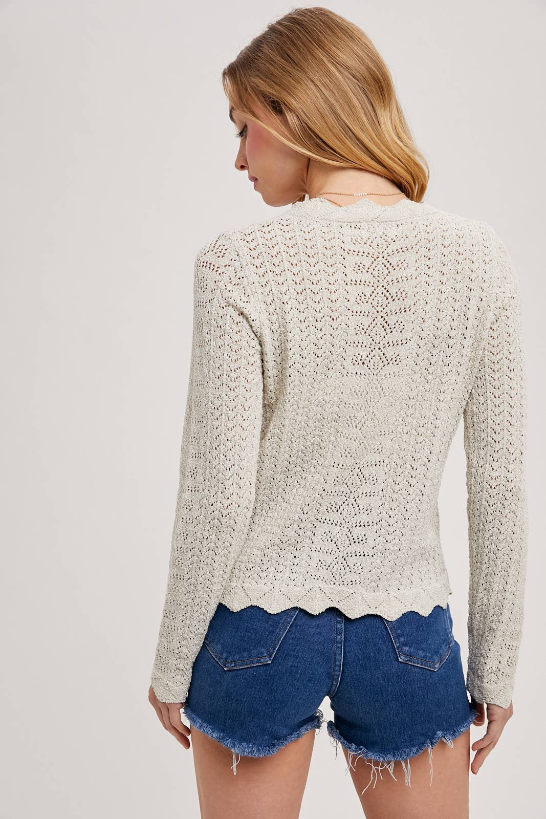 Camille Pointelle Long Sleeve