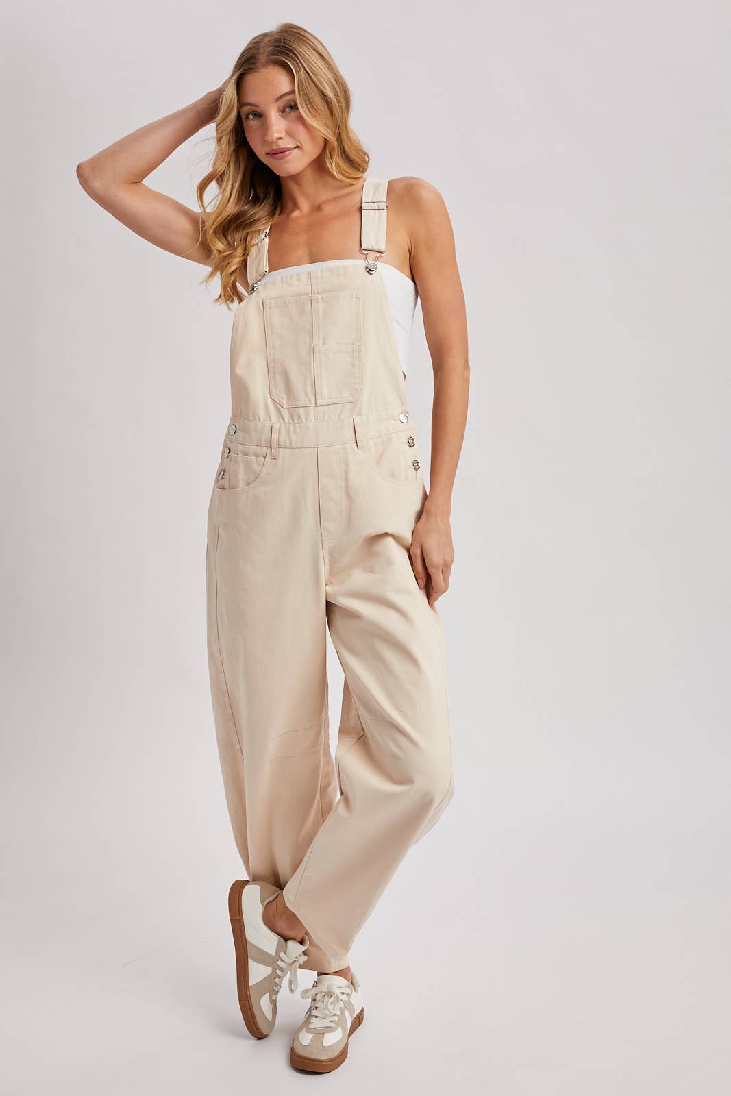 Ellie Barrel Overalls