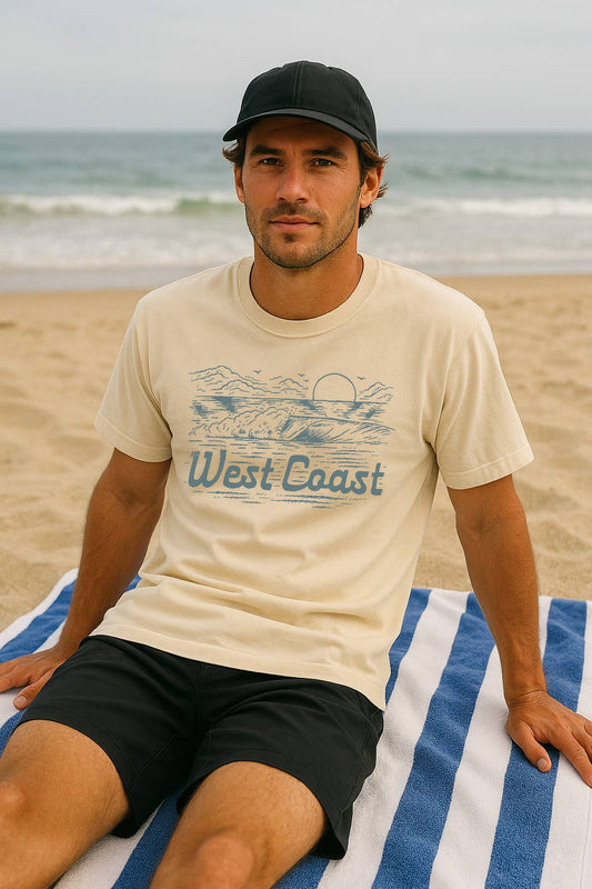West Coast Wave Tee