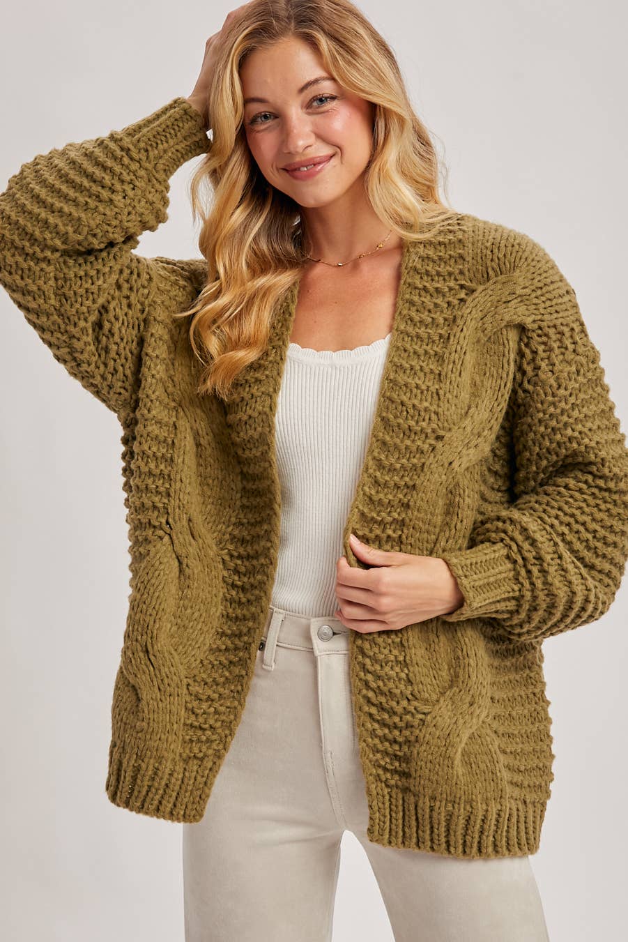 Rosa Chunky Knit Cardigan