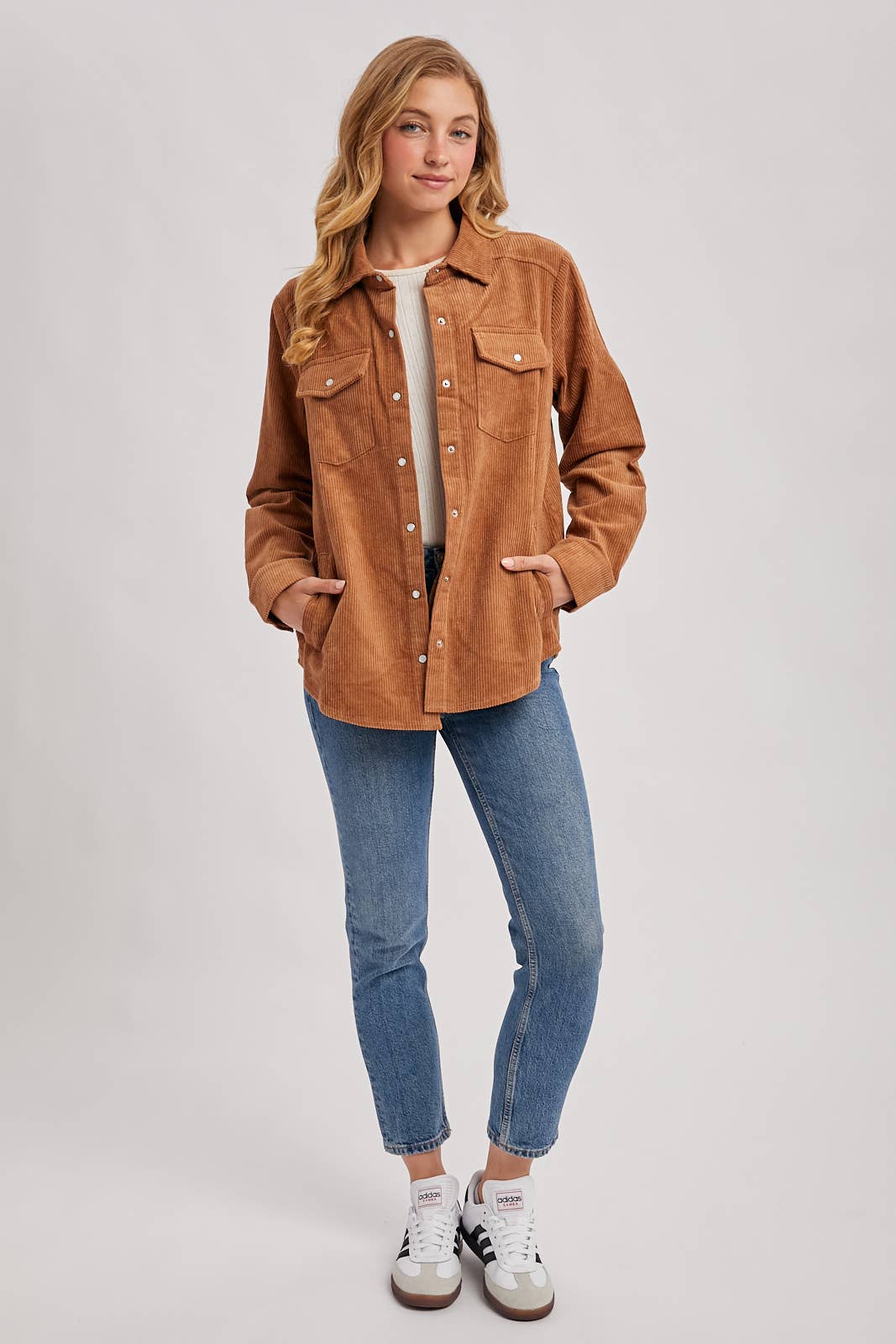 Genie Corduroy Button Down
