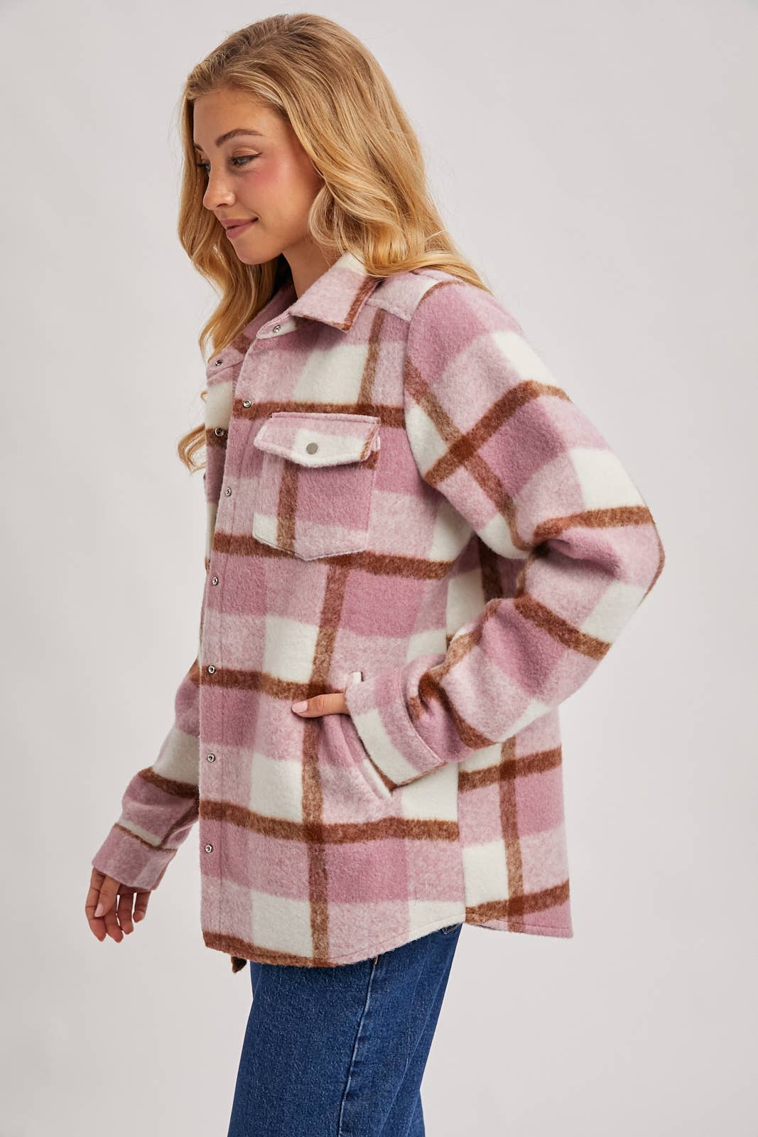 Gina Flannel Shacket