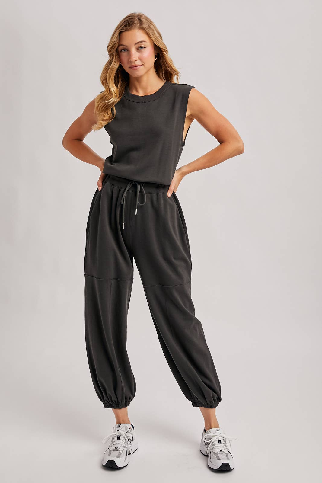Silvia Drawstring Jumpsuit