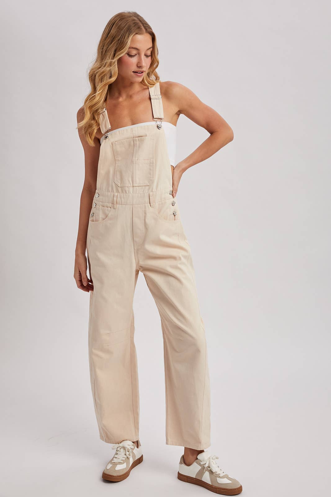 Ellie Barrel Overalls