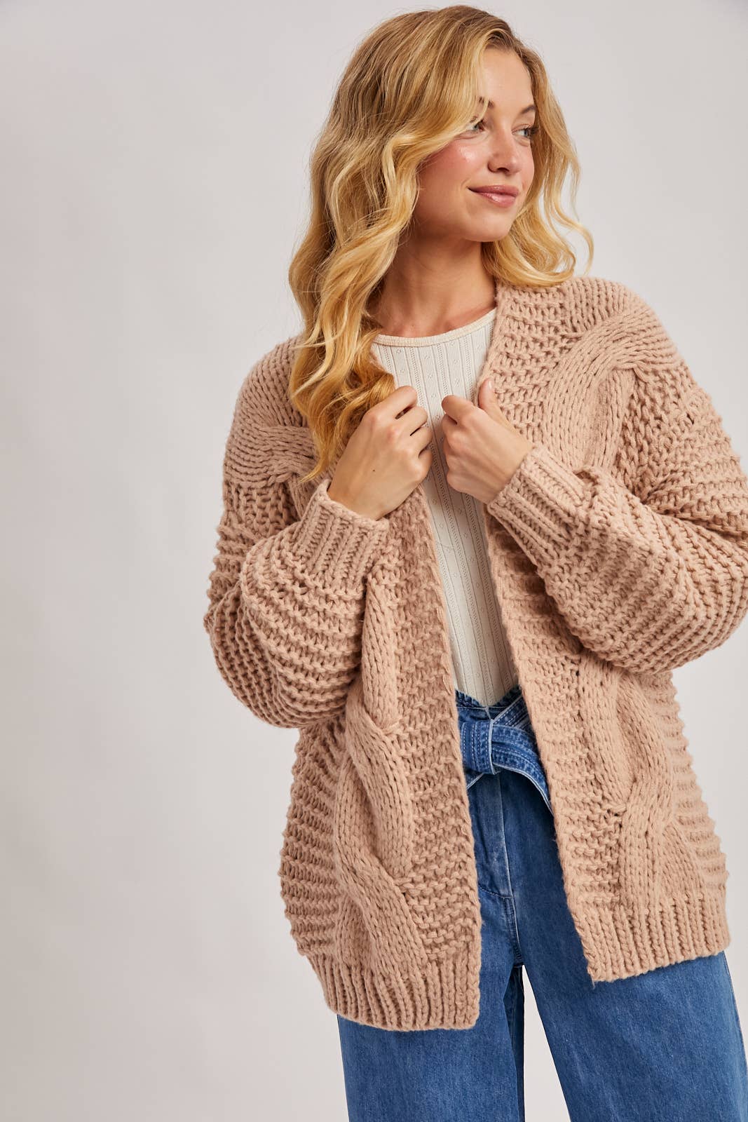 Rosa Chunky Knit Cardigan