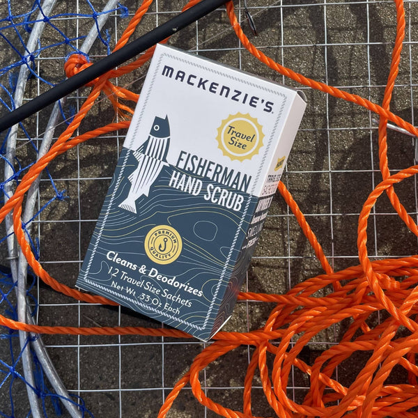 Fisherman Hand Scrub Travel Sized Sachets .33 oz (12 qty)