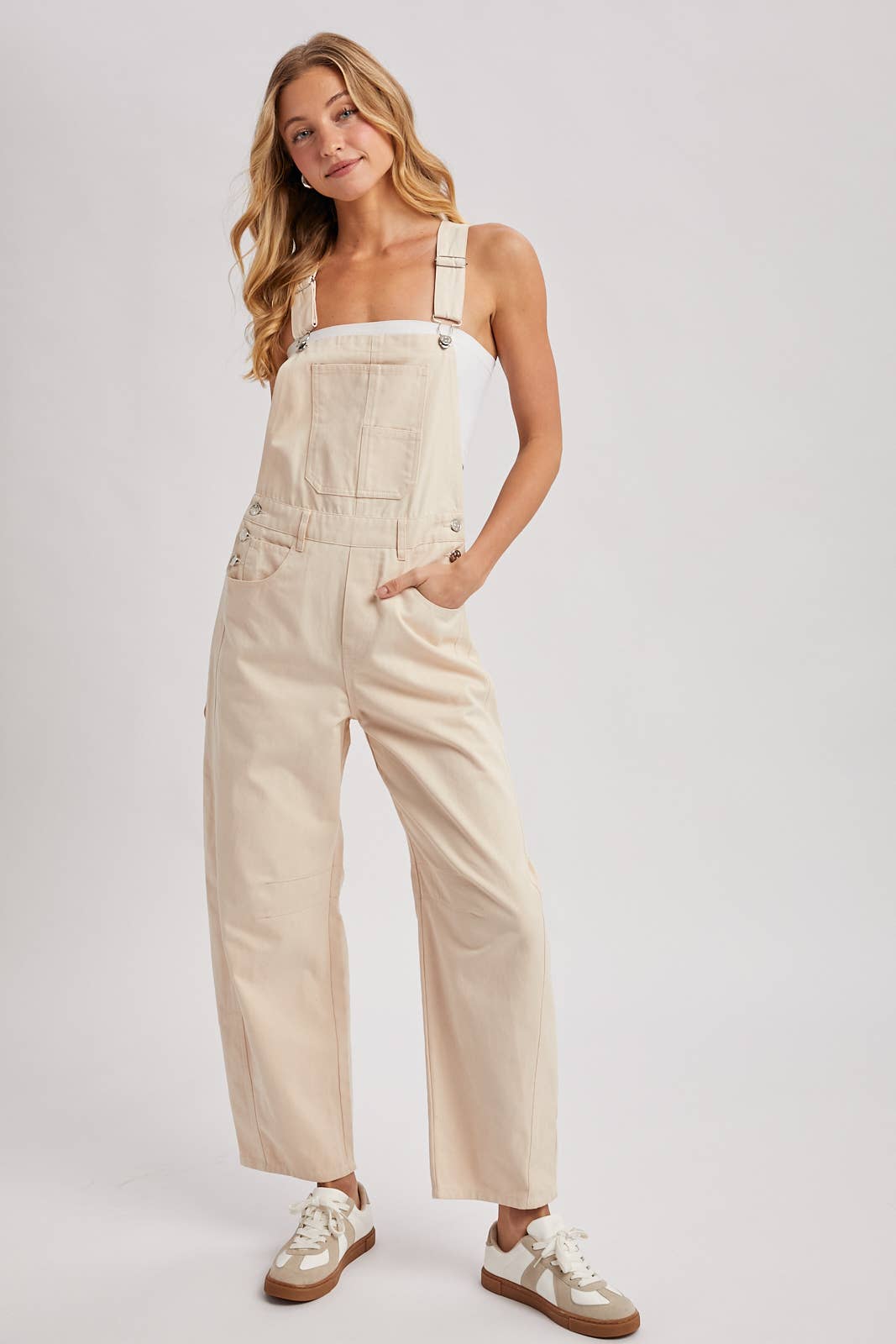 Ellie Barrel Overalls