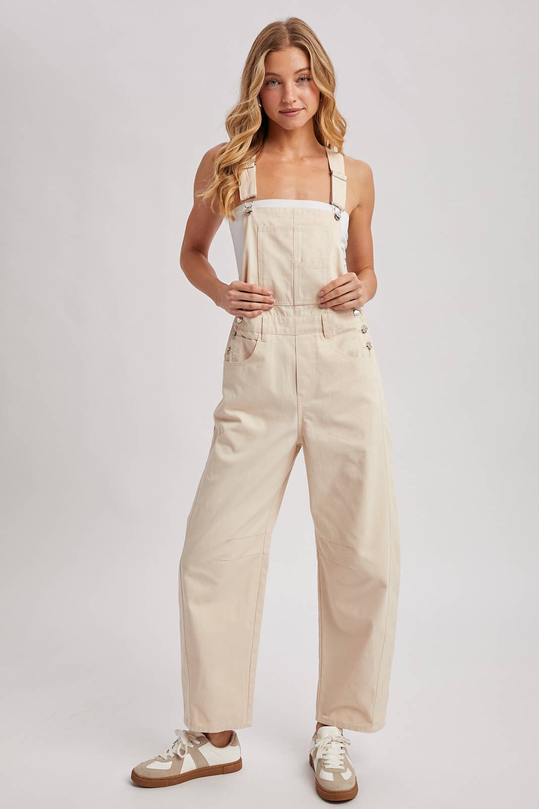 Ellie Barrel Overalls