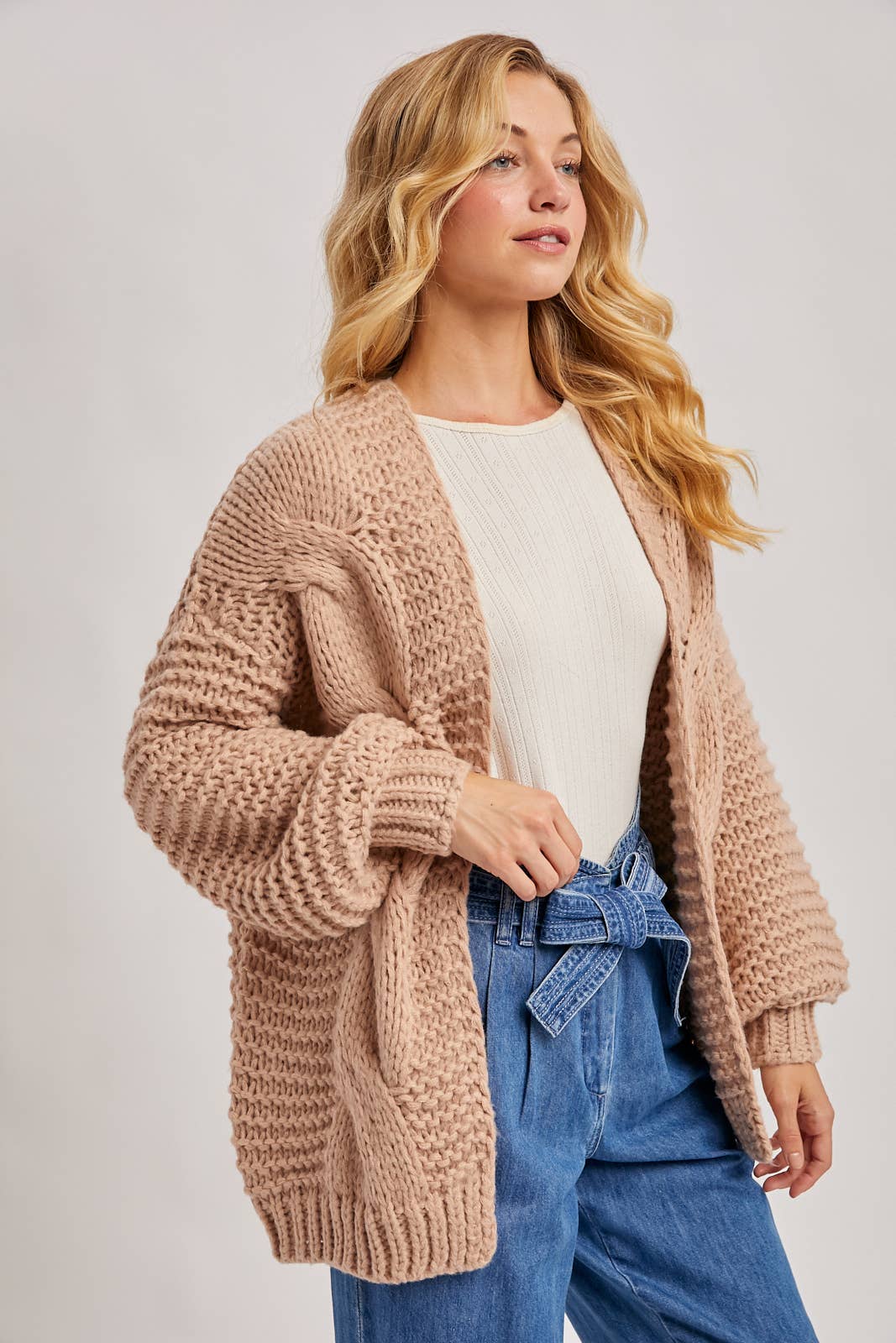 Rosa Chunky Knit Cardigan