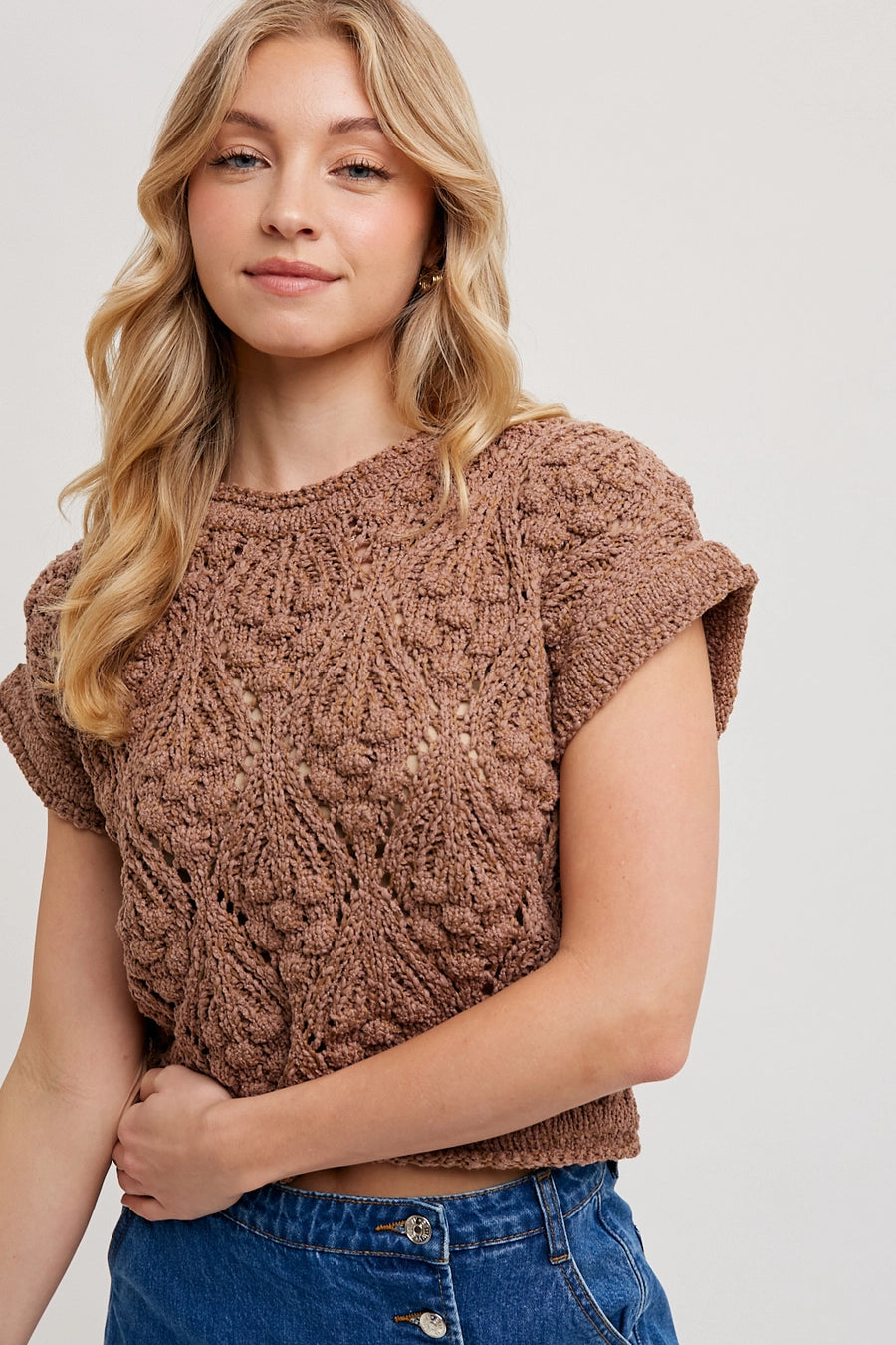 Morgan Knit Pullover Sweater