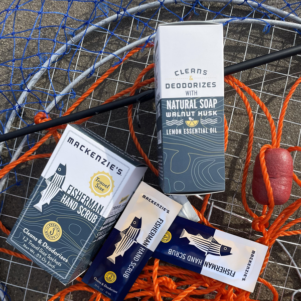 Fisherman Hand Scrub Travel Sized Sachets .33 oz (12 qty)
