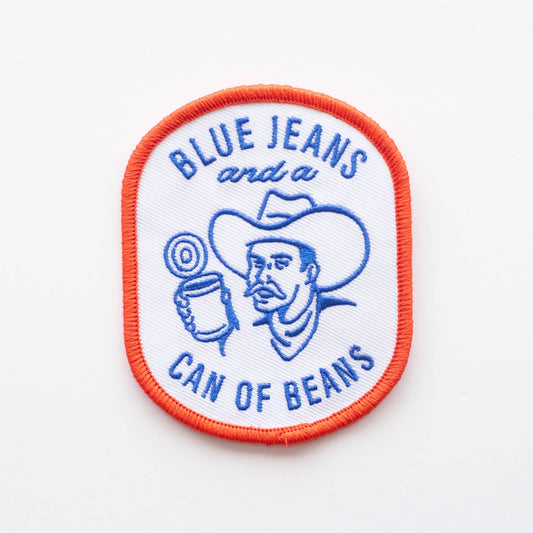 Blue Jeans and a Can of Beans Patch