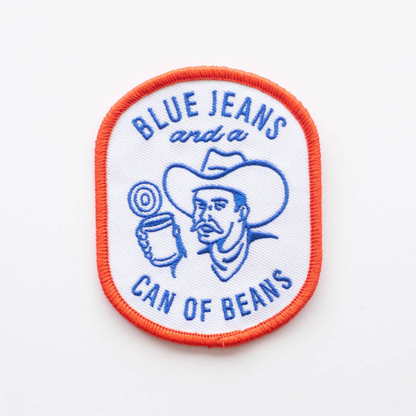 Blue Jeans and a Can of Beans Patch