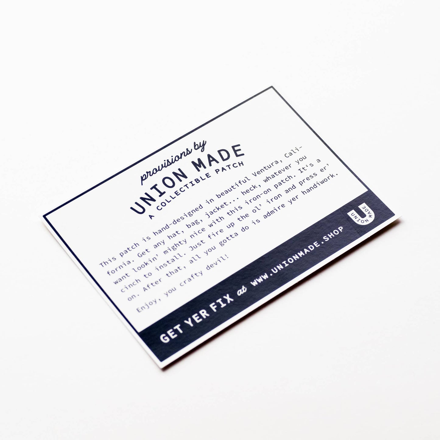 Take the Scenic Route Patch