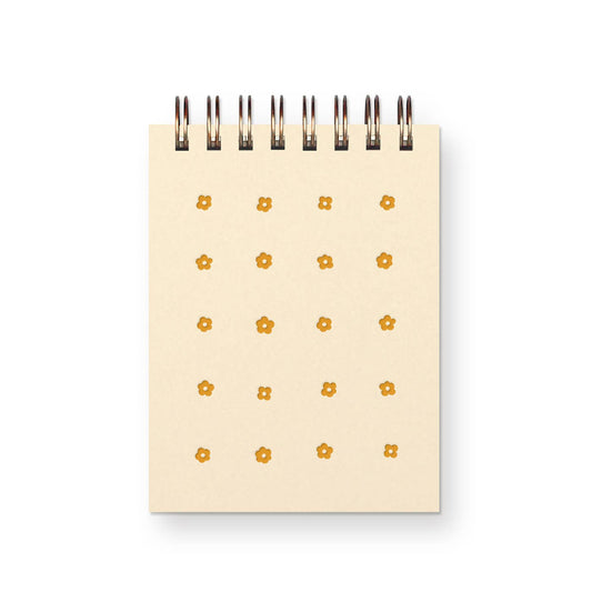 Flower Grid Mini Jotter