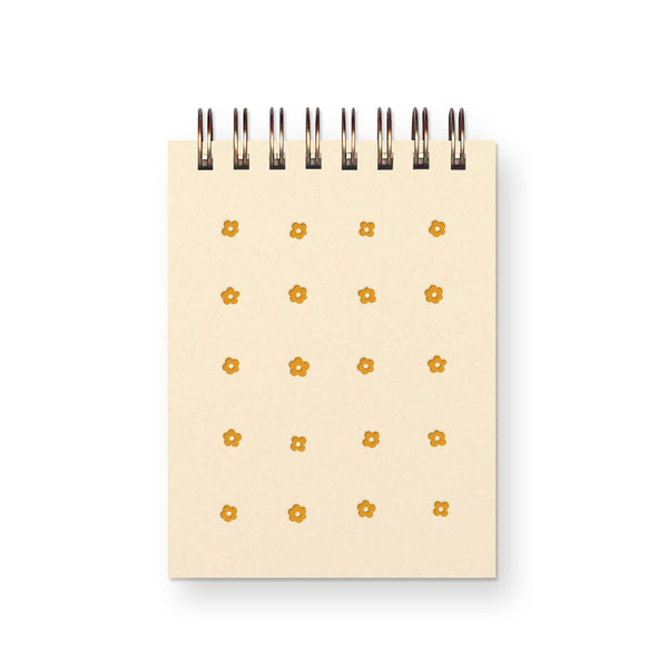 Flower Grid Mini Jotter