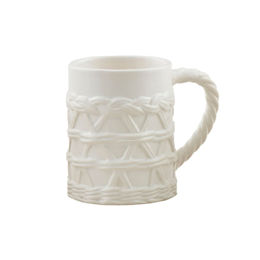Cane Woven Mug