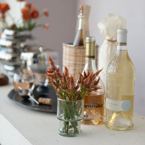 Pressed Drinking Glass