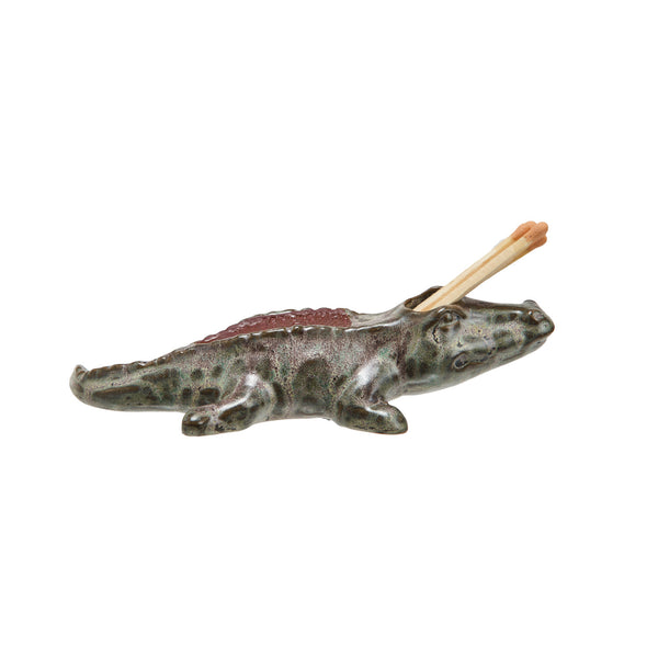 Alligator Match Holder