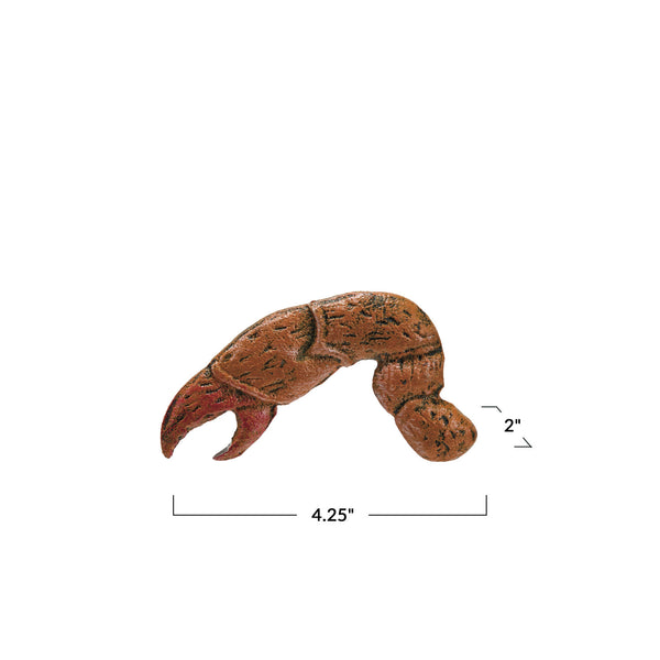 Cast Iron Crab Claw Shaped Bottle Opener