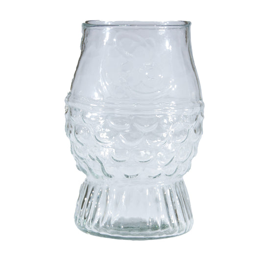 Pressed Glass Fish Glass