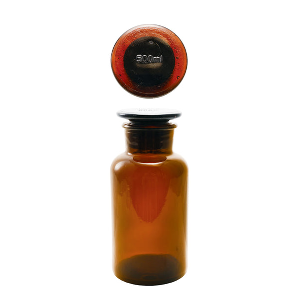 16 oz. Glass Bottle with Stopper
