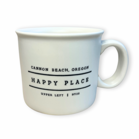 Happy Place Cannon Beach Mug