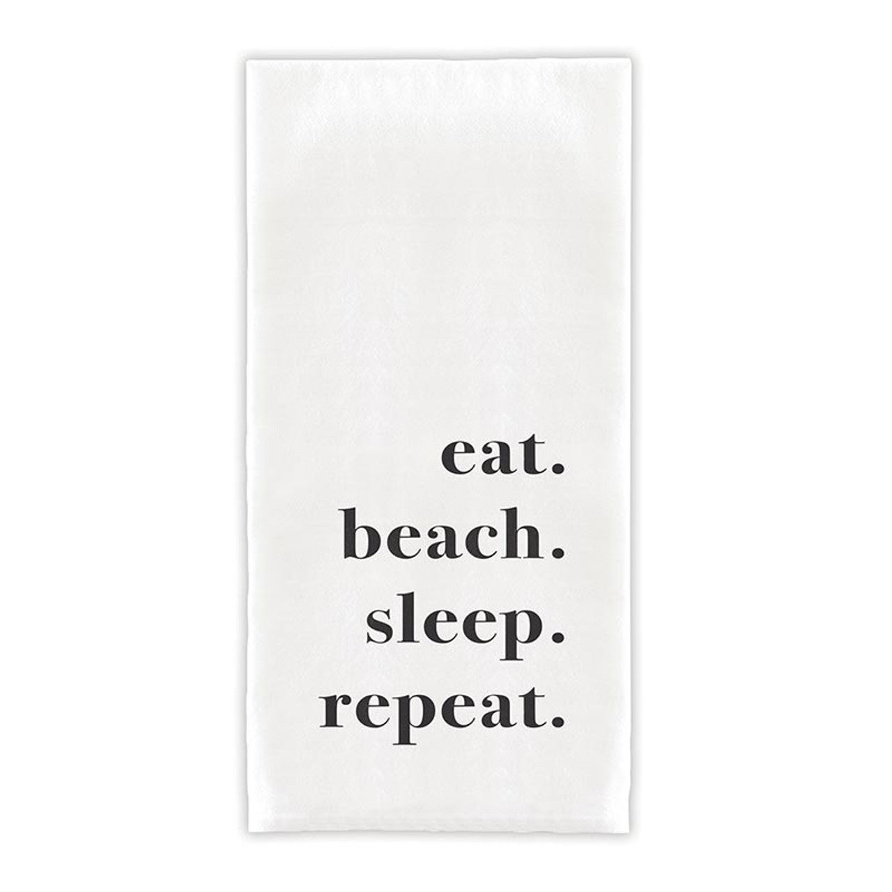 Beachy Quotes Tea Towel