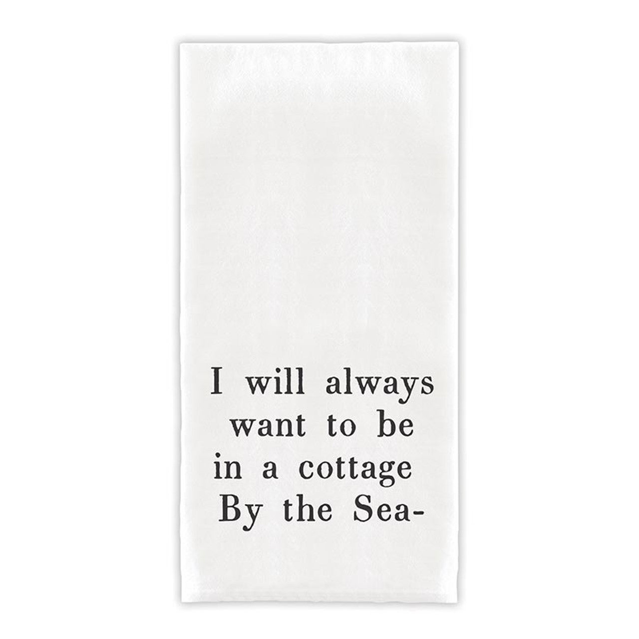Beachy Quotes Tea Towel