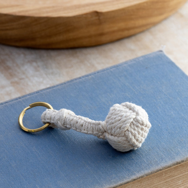 Rope Ball Keychain