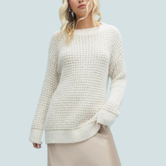 Goldie Textured Lurex Sweater