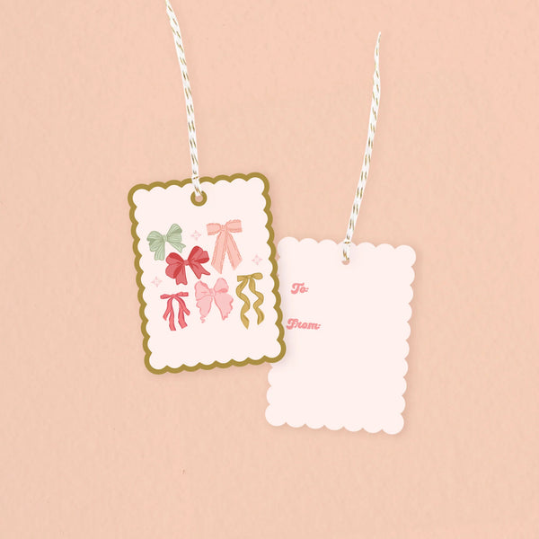 Bow Affair Gift Tag Set