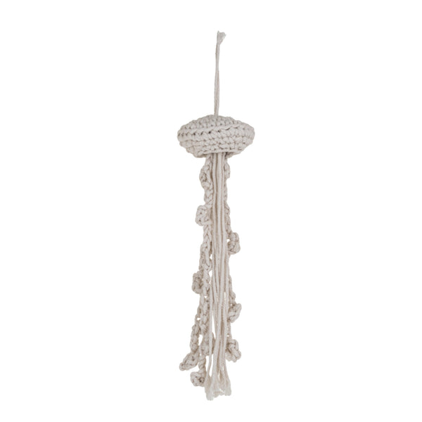 Macrame Jellyfish Ornament