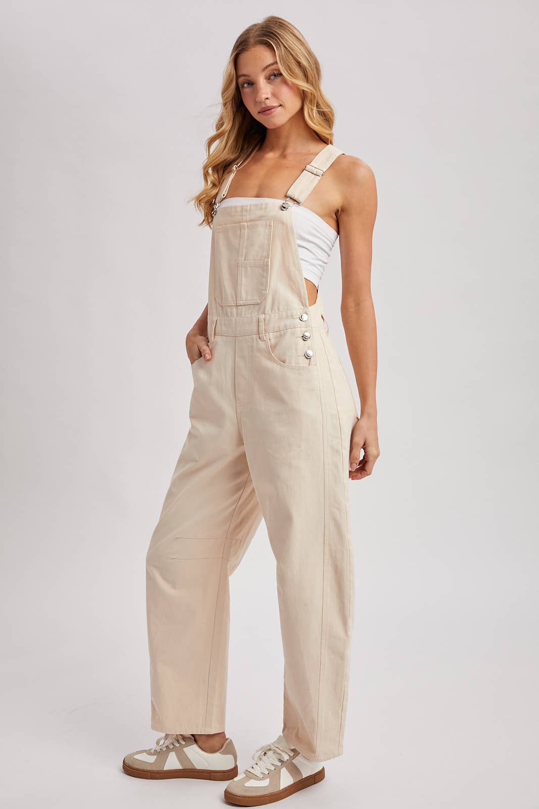 Ellie Barrel Overalls
