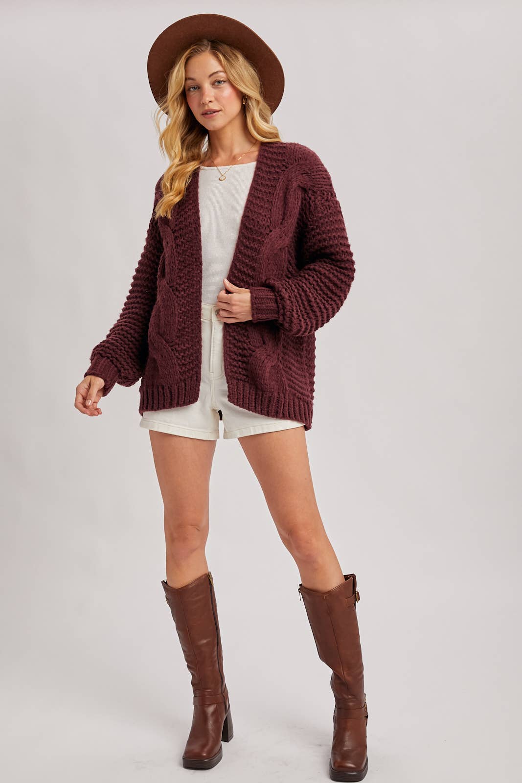 Rosa Chunky Knit Cardigan