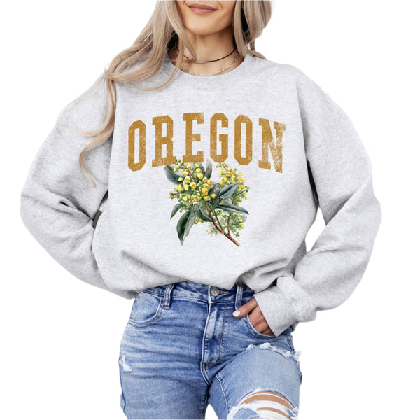 Oregon State Flower Sweatshirt